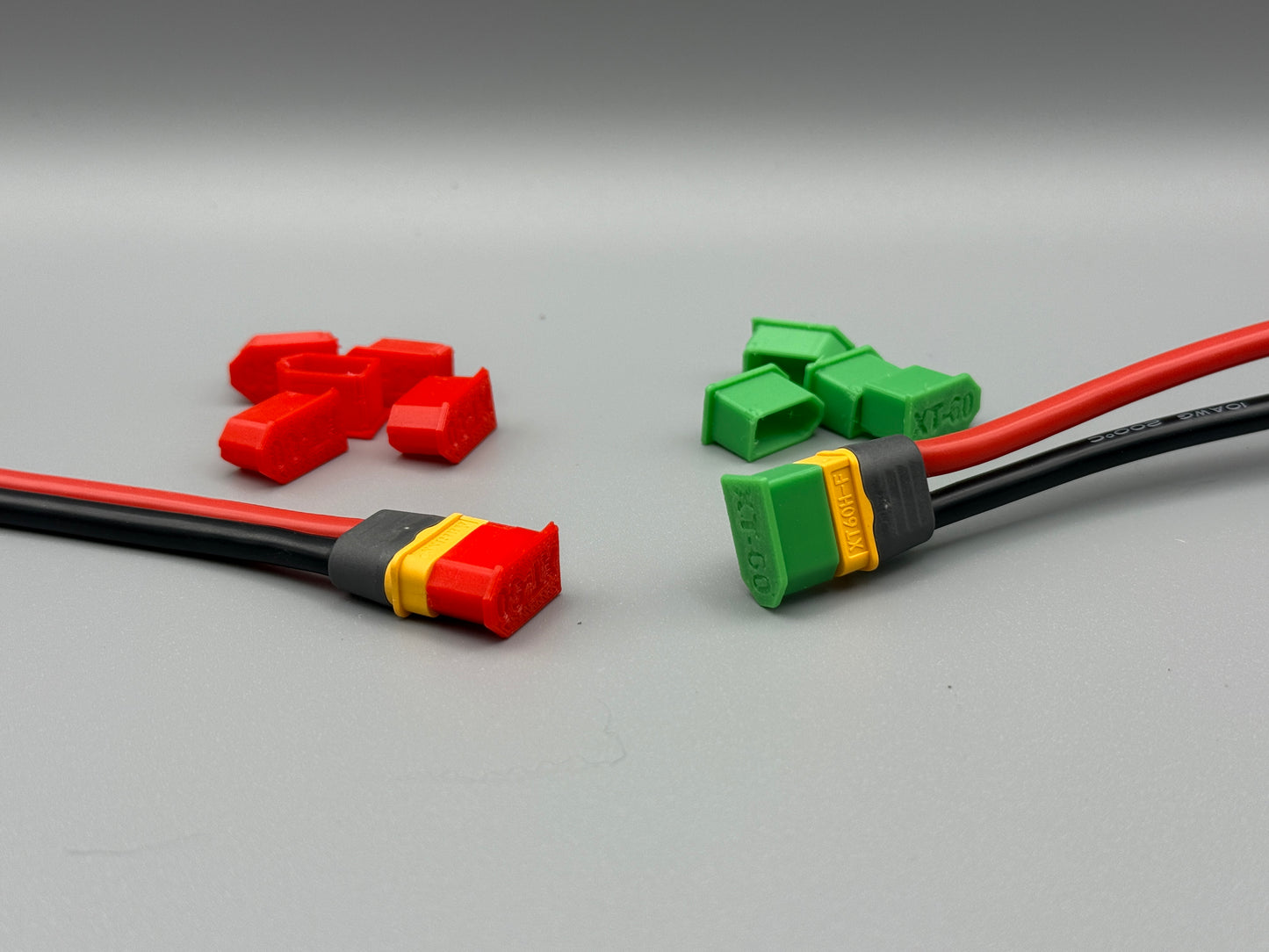 3D-Printed TPU-95 XT-60 Battery Caps - 12 Pack